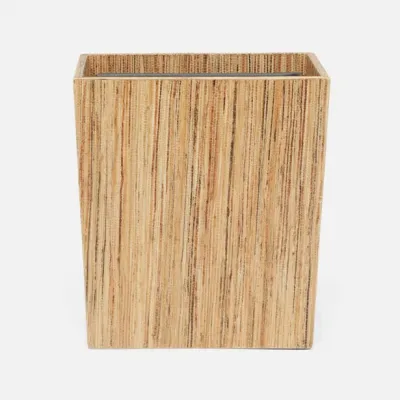Sumter Natural Wastebasket Rectangular: 10"L x 8"W x 11"H