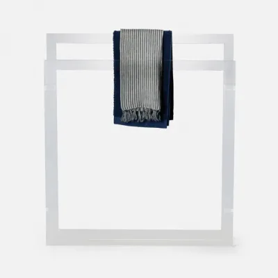 Albi Clear Freestanding Towel Rack