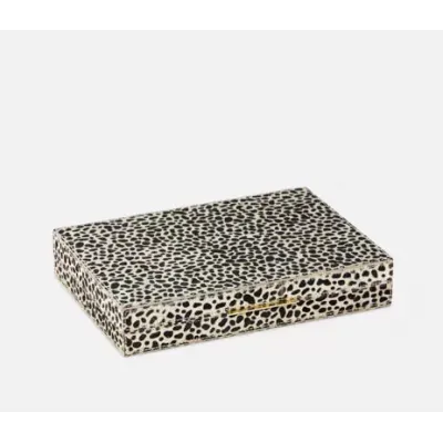 Bailey Cheetah Print Backgammon Game Set