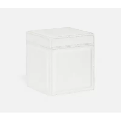 Rothwell Bright White Bath Canister 4"L x 4"W x 5"H