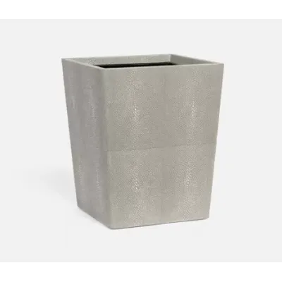 Tenby Sand Wastebasket Square: 9"L x 9"W x 11"H