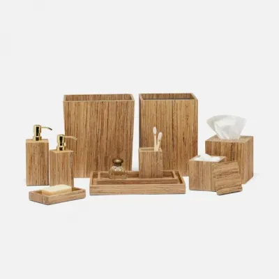 Sumter Natural Tissue Box 5.5"L x 5.5"W x 6"H