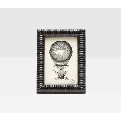 Metz Black Lacquered Resin Picture Frames