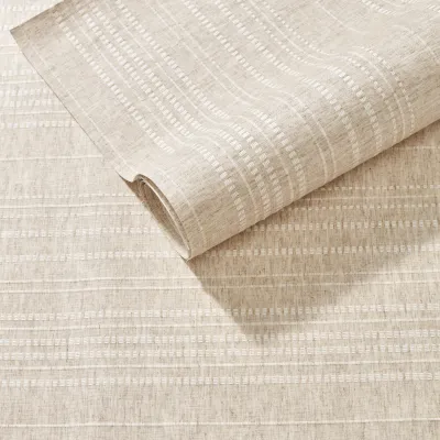 Mia Stripe Natural Wallpaper - Roll