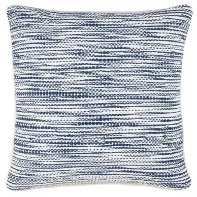 Tideline Navy Indoor/Outdoor Decorative Pillow 20" Square