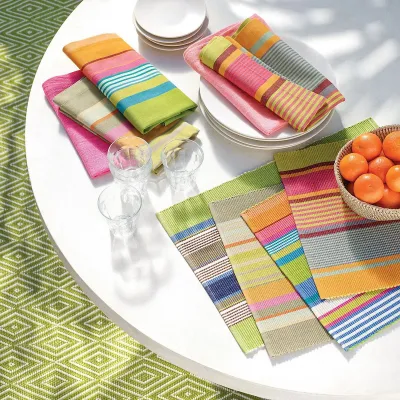 Stone Soup Stripe Placemat Set of 4 Set of 4