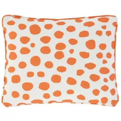 Spot On Orange Indoor/Outdoor Decorative Pillow 16" Lumbar