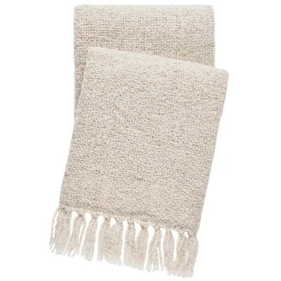 Boucle Natural Indoor/Outdoor Throw One Size