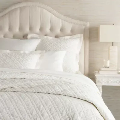 Washed Linen Ivory Bedding