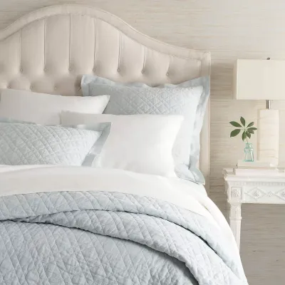 Washed Linen Sky Bedding