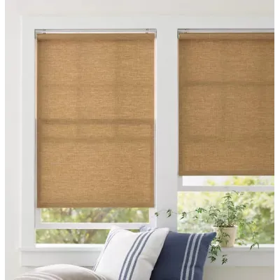 Ridge Cordless Roller Wicker Shade