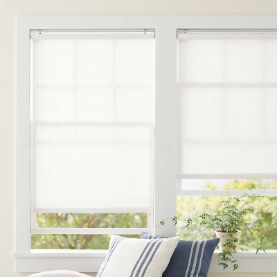 Ridge Cordless Roller White Shades