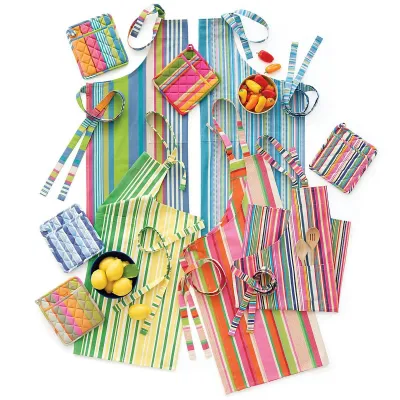 Mellie Stripe Pot Holder Set of 2