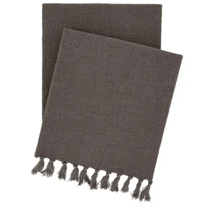 Evelyn Linen Iron Throw One Size