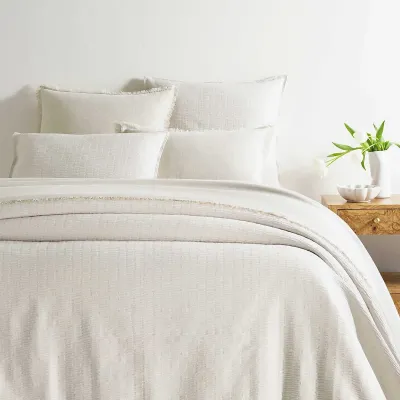Roark Plaster Matelasse Coverlet King