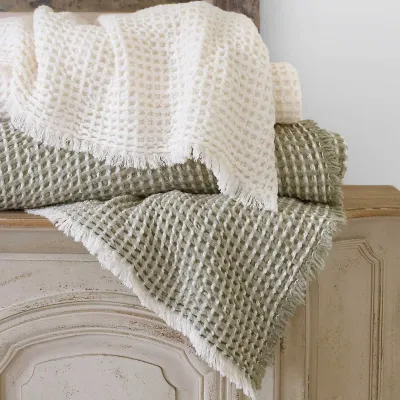 Dorothy Sage Blankets by Marie Flanigan