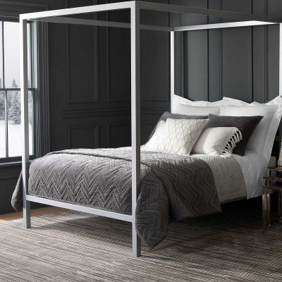 Brentwood Velvet Shale Quilt Bedding