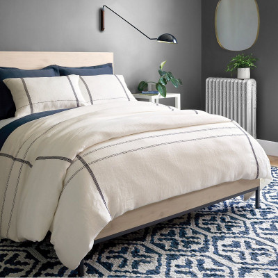 Atherton Navy Bedding