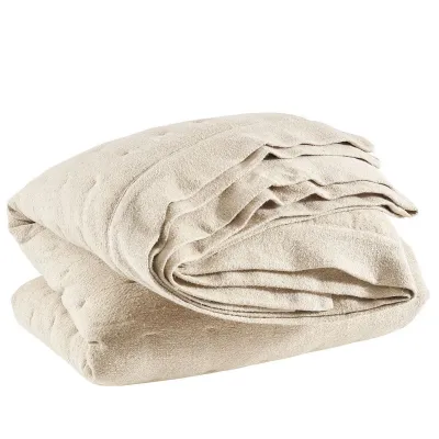 Jonah Linen Natural Quilt Bedding