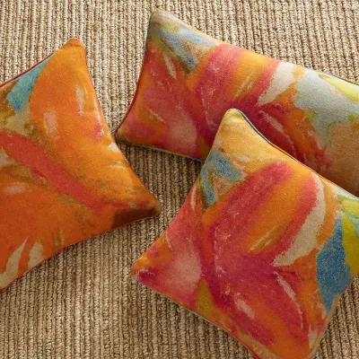 Joy Linen Orange Decorative Pillow 20" Square