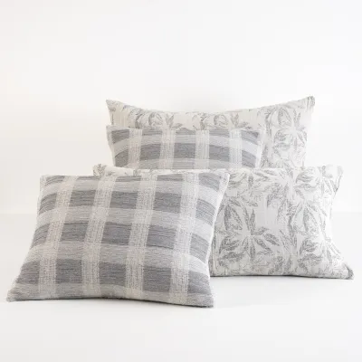 Theodore Charcoal Matelasse Sham Standard