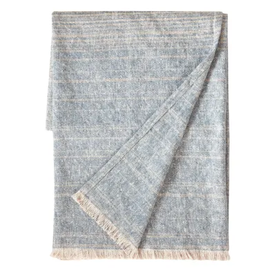 Oliver Ombre Denim Throw - One Size