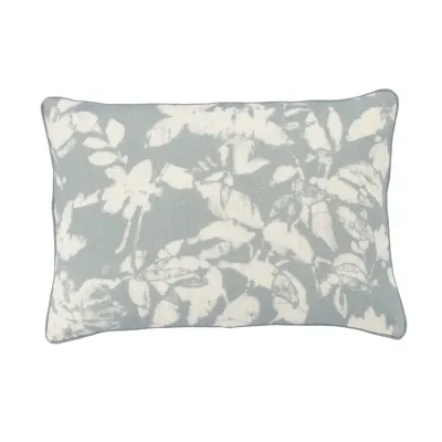 Helen Pewter Blue Decorative Pillow - 16" x 24"