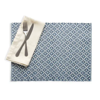 Mainsail Navy Placemat - Set of 4