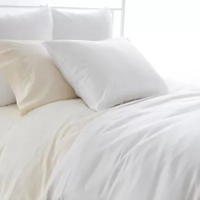 Silken Solid White Bedding