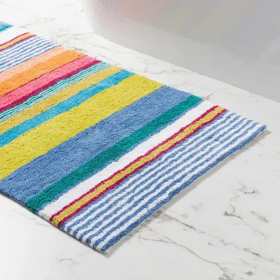 Mellie Stripe Bath Rugs