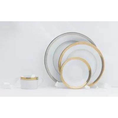 Plumes White/Gold Sauce Boat 17.5 Cm 30 Cl