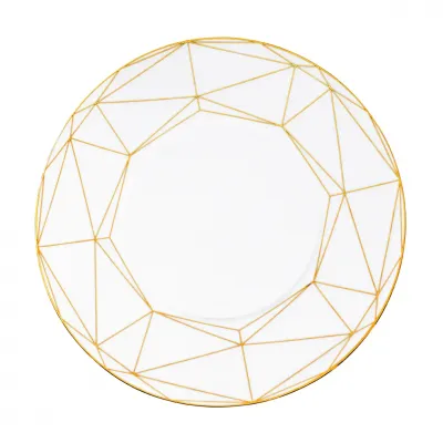 Gem Cut Gold Gravy Boat & Saucer (Special Order)