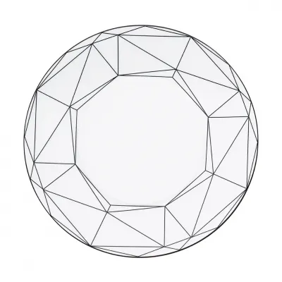 Gem Cut Onyx Dinnerware