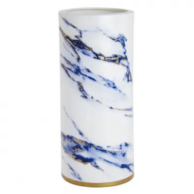 Marble Azure 14" Tall Vase
