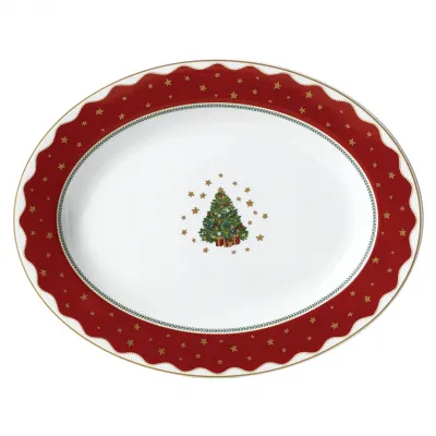 My Noel 14" Oval Platter