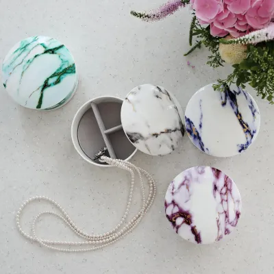 Marble Venice Fog Jewelry Box