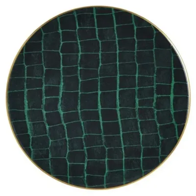 Alligator Emerald Charger Plate