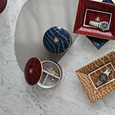Alligator Ruby Jewelry Box