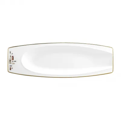 Diana Gold Sandwich Platter (Medium)
