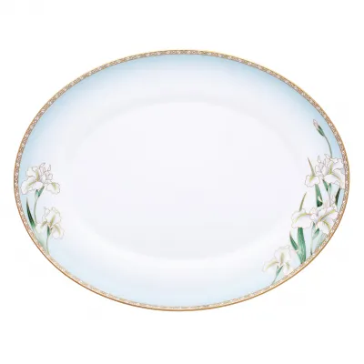 Iris 14" Oval Platter (Special Order)