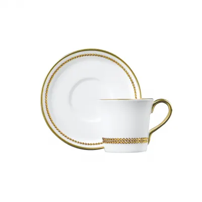 Chain Topaz Espresso Cup & Saucer (Special Order)
