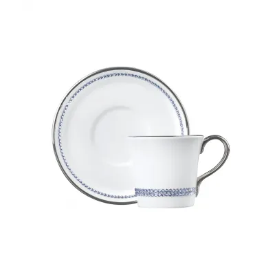 Chain Sapphire Espresso Cup & Saucer (Special Order)