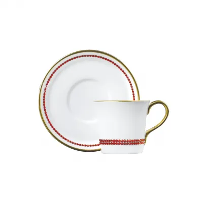 Chain Hyacinth Espresso Cup & Saucer (Special Order)