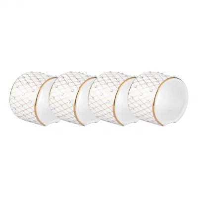 Princess Gold Napkin Ring, Set Of 4