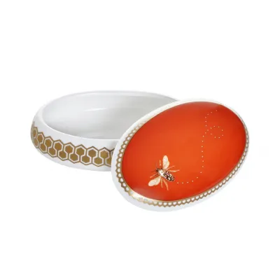 My Honeybee Oval Jewelry Box