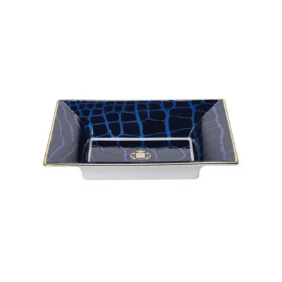 Alligator Sapphire Vide Poche/ Jewelry Tray (Special Order)