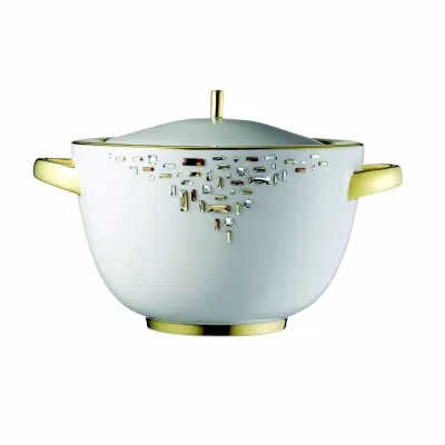 Diana Gold Covered Vegetable Bowl/Soup Tureen