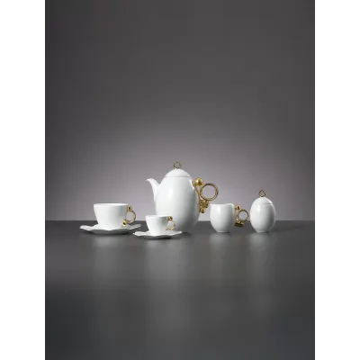 Geometrica Gold Coffee/Tea Service