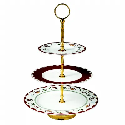 My Noel 3-Tier Cake Stand 11 & 8 & 7 in