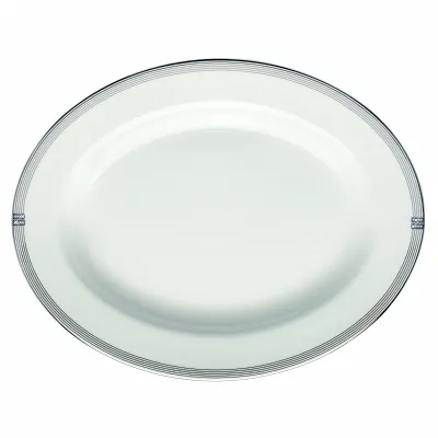 Regency Platinum 14" Oval Platter (Special Order)